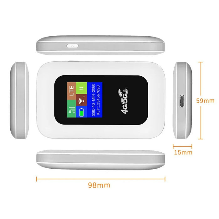 MF800B-E Eurasian Version Portable 4G Mobile WiFi Router 150Mbps Wireless Hotspot - 7