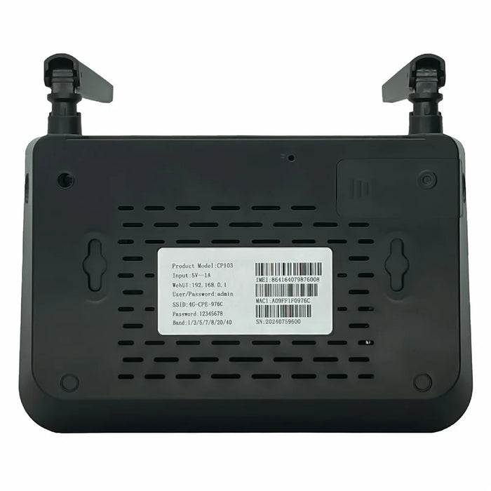CP103 Eurasian Version LTE WIFI Router Home SIM Card 4G 300Mbps Wireless Network Single Port Router - US Plug - 3