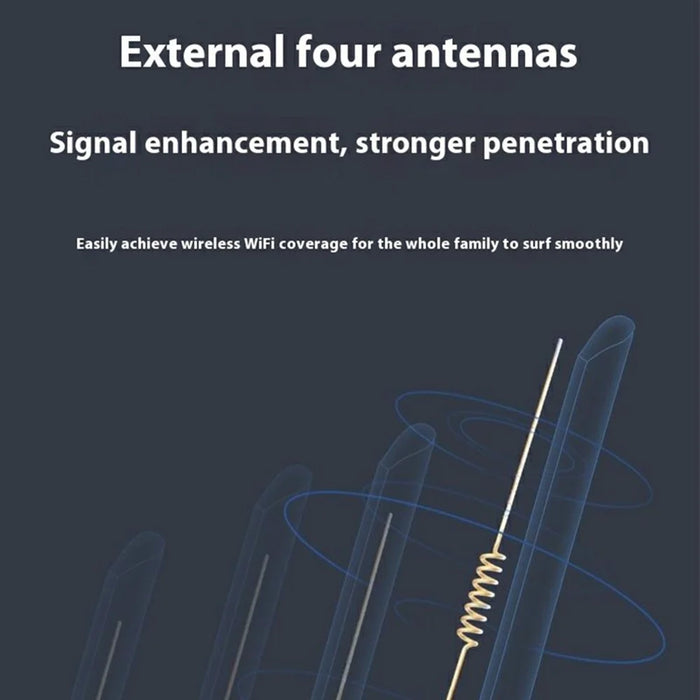 R103-L Americas Version LTE 4G 5G WiFi Router Wireless Network CPE Home Office Wall Penetrating Router - EU Plug - 7