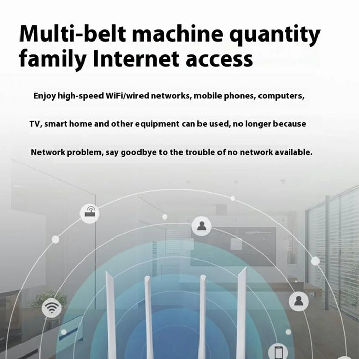 R103-E Eurasian Version Type-C Port LTE WiFi Router Home Office SIM Card Slot 4G Wireless Network Router - EU Plug - 6