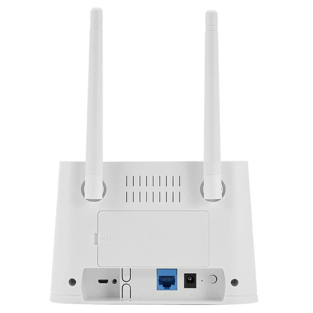 R102 LTE 4G Router with SIM Card Slot Ethernet Port WiFi Sharing 4G CPE 300Mbps Router - EU Plug - 2