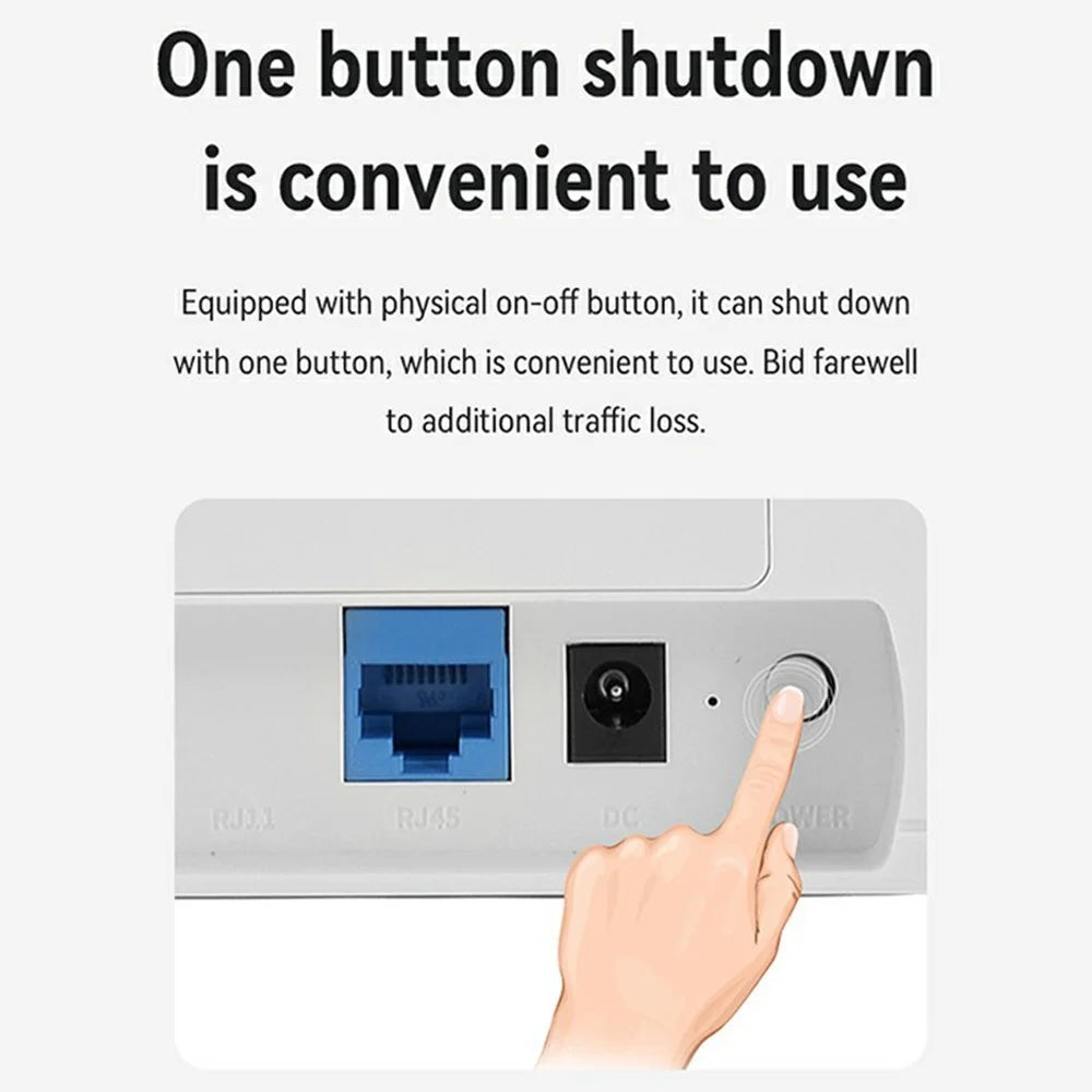 R102 Rechargeable LTE Wireless 4G Router with SIM Slot Ethernet Port WiFi Sharing 4G CPE Router - EU Plug - 7