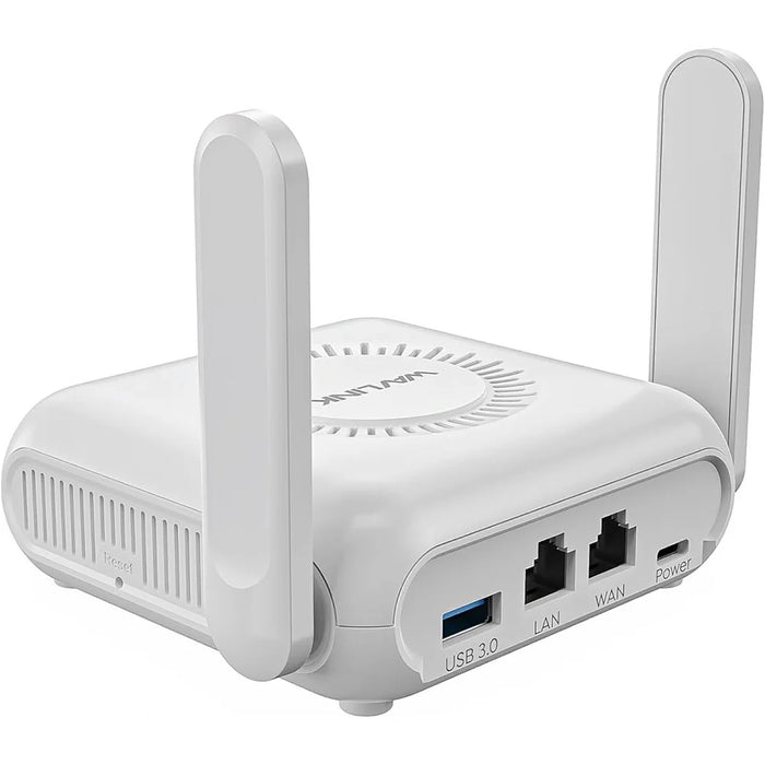WAVLINK AX3000 Dual Band WiFi 6 Travel Router Home Office 160MHz MU-MIMO OFDMA VPN Router - US Plug - 1