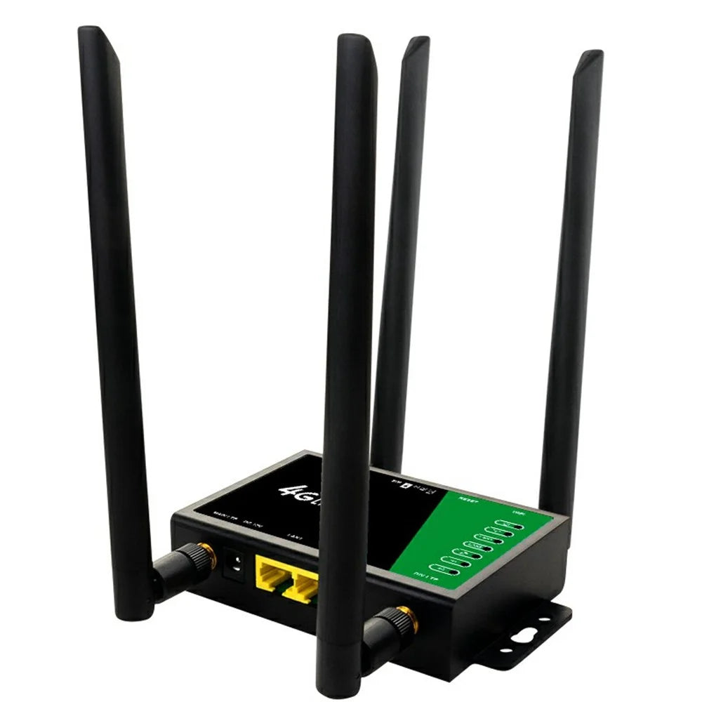 LT210B-E Eurasian Version LTE 4G Router Wireless WiFi Home Office CPE Sharing Router with 2 LAN Ports - US Plug - 2