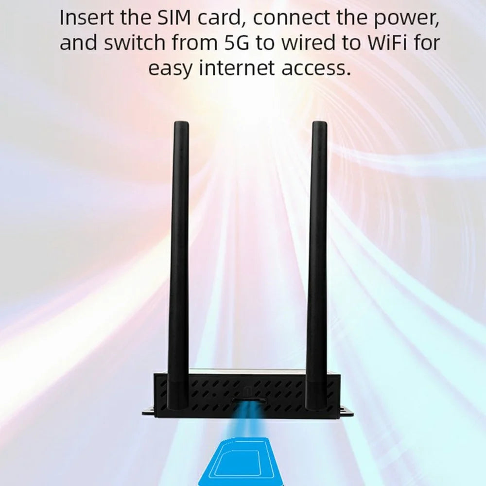LT210B-E Eurasian Version LTE 4G Router Wireless WiFi Home Office CPE Sharing Router with 2 LAN Ports - US Plug - 7