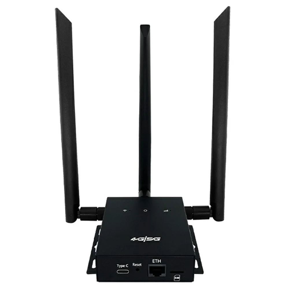 ED121-L Americas Version 4G LTE WiFi Router Single Ethernet Port SIM Card Slot Internet Router - US Plug - 1