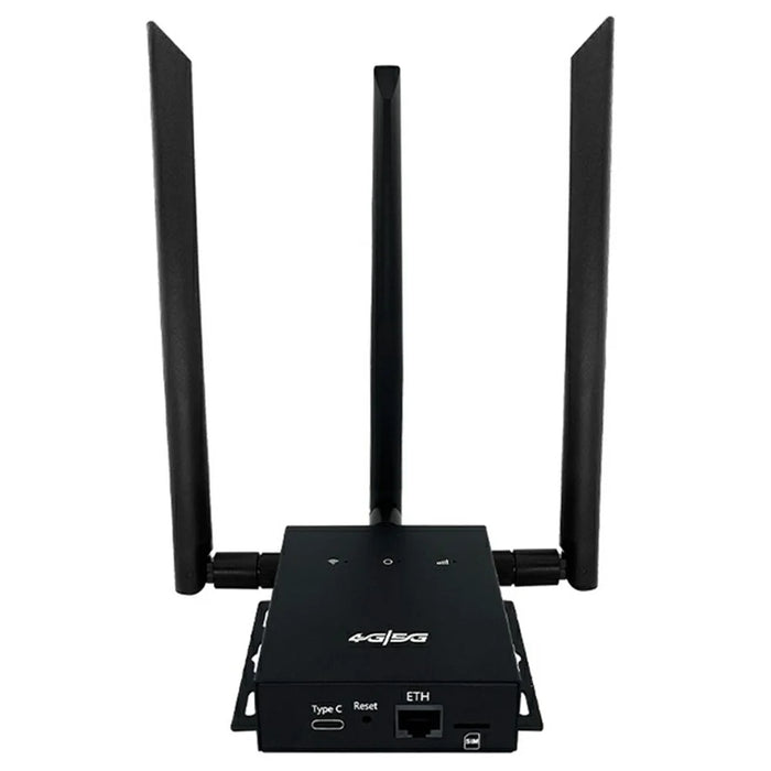 ED121-E Eurasian Version 4G LTE WiFi Router Single Ethernet Port SIM Card Slot Internet Router - US Plug - 1