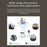 C521-E Cat7 4G Wireless Router 5 LAN Ports WiFi Hotspot with SIM Card Slot, Eurasian Version (with 4000mAh Battery) - US Plug - 6