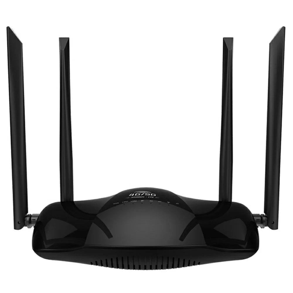 R106-E Eurasian Version Home Office CPE Sharing 3 Network Ports Router SIM Card 4G LTE WIFI Router - EU Plug - 2