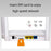 210M-E Eurasian Version SIM Card 4G LTE Router Home Office 3 Ethernet Ports 6 Antennas WiFi CPE Router - US Plug - 5