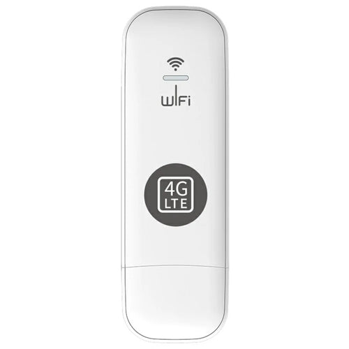 U6-E8 Eurasian Version 4G LTE UFI Modem USB WiFi Dongle International Travel SIM Card Portable WiFi Hotspot - White - 1