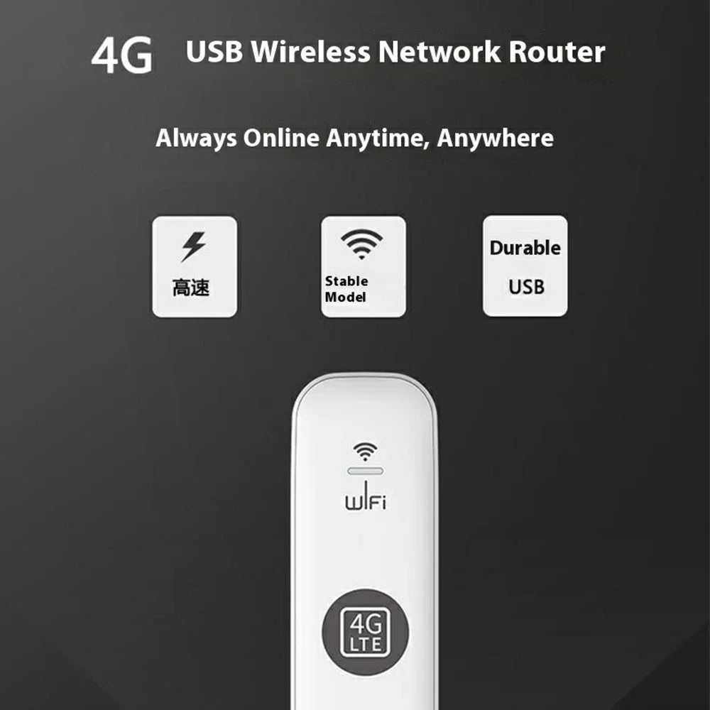 U6-E8 Eurasian Version 4G LTE UFI Modem USB WiFi Dongle International Travel SIM Card Portable WiFi Hotspot - White - 7