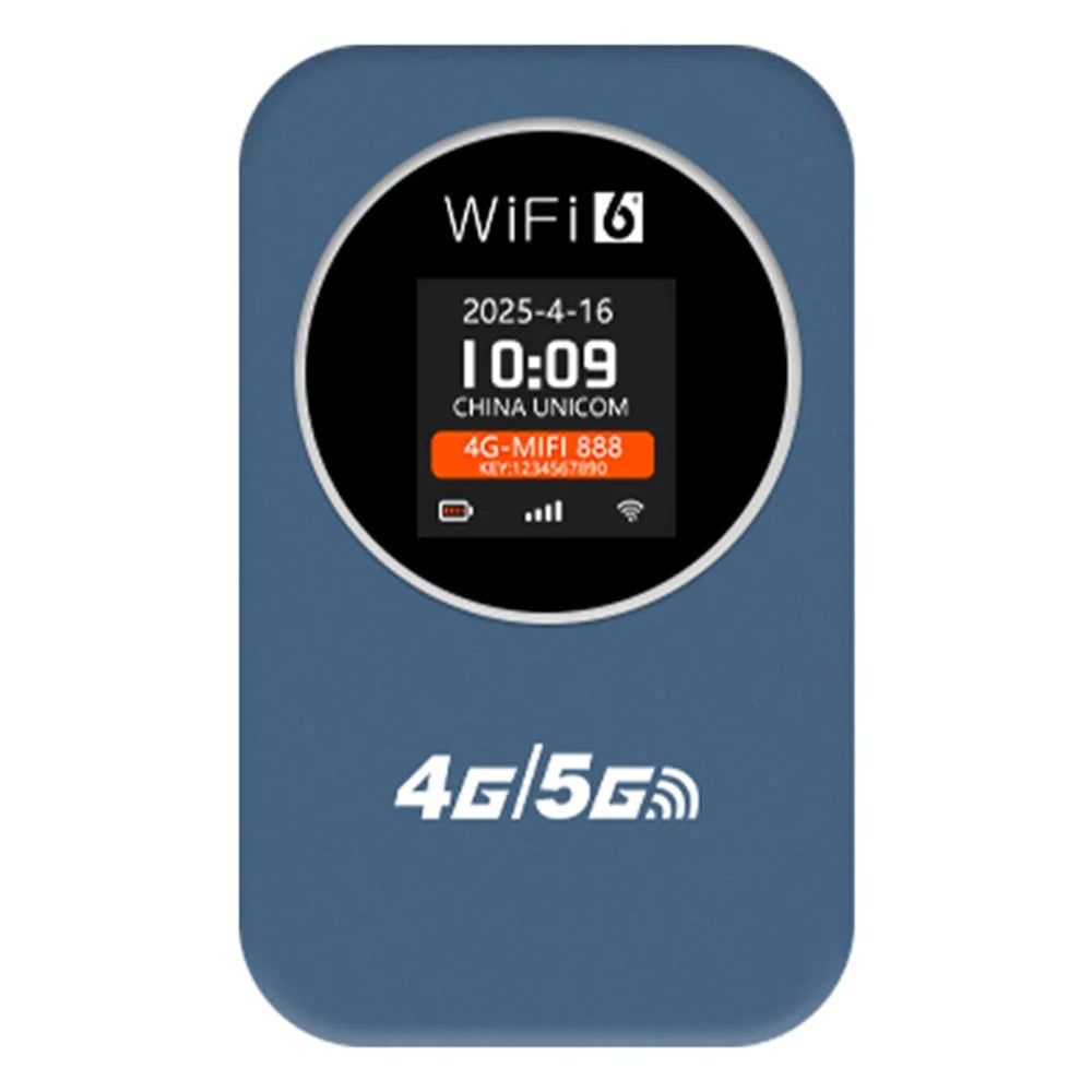 M32-E Eurasian Version Portable 4G Mobile WiFi Router 150Mbps SIM Card Slot MiFi Device - Blue - 1