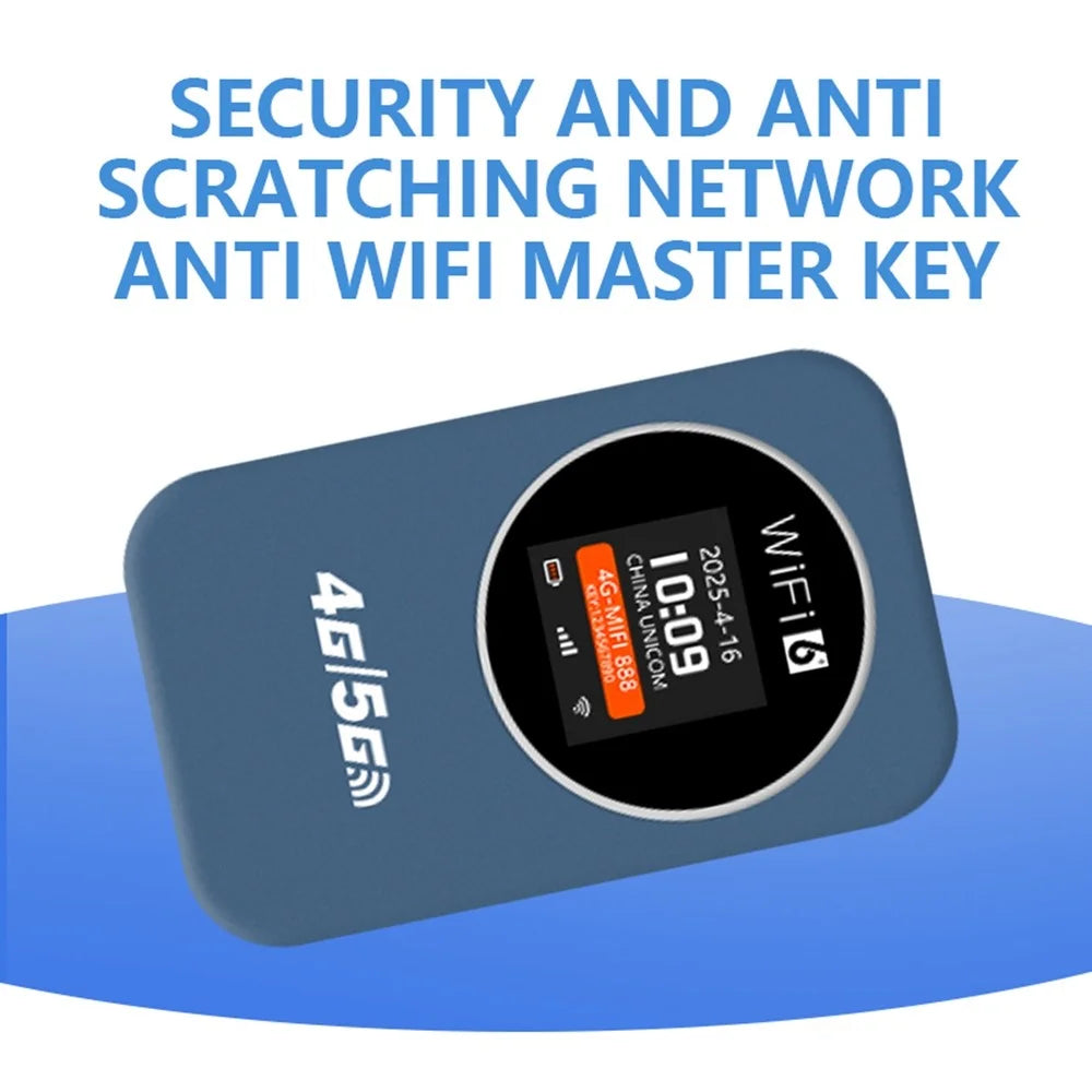 M32-E Eurasian Version Portable 4G Mobile WiFi Router 150Mbps SIM Card Slot MiFi Device - Blue - 2