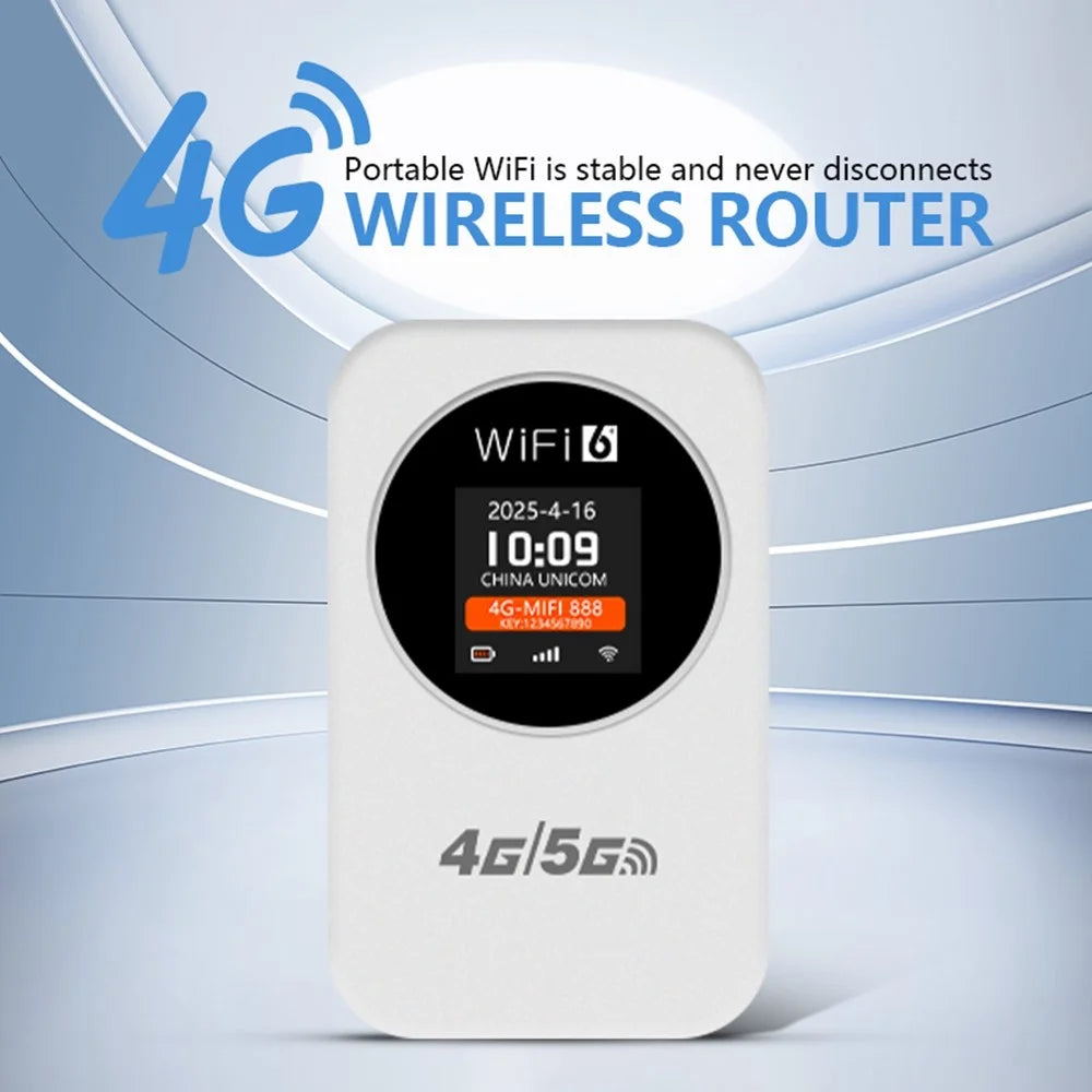 M32-E Eurasian Version Portable 4G Mobile WiFi Router 150Mbps SIM Card Slot MiFi Device - Blue - 5