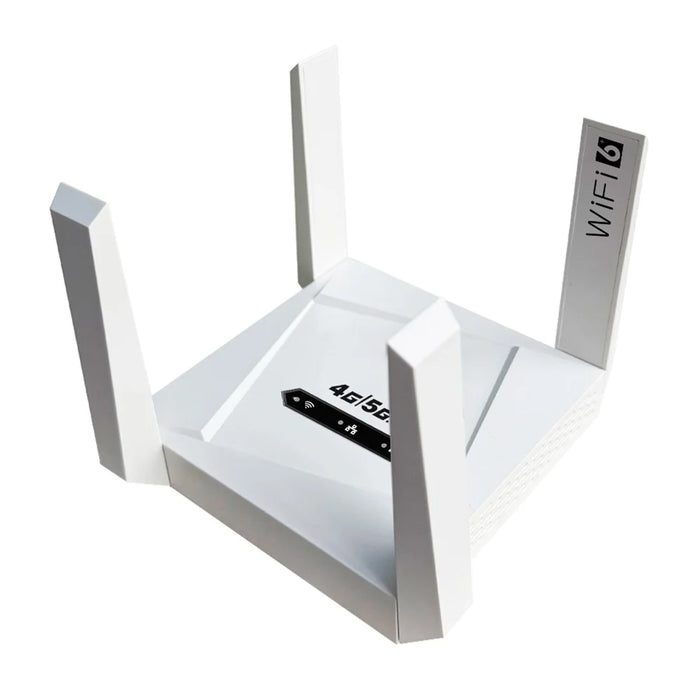 CPF919-E Eurasian Version 4G WiFi Router SIM Card Slot Single LAN Port Router with 4 Antennas - US Plug - 1