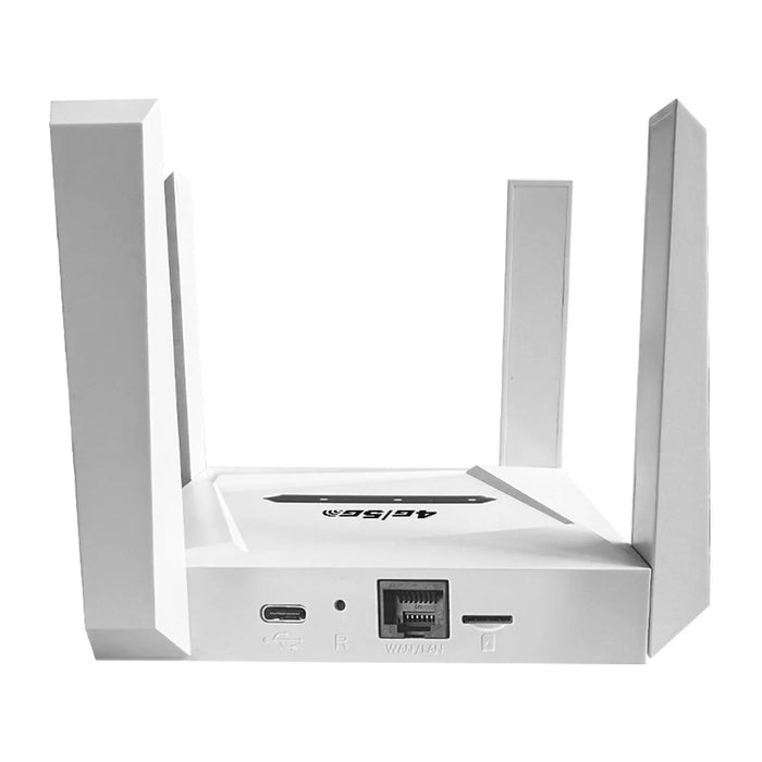 CPF919-E Eurasian Version 4G WiFi Router SIM Card Slot Single LAN Port Router with 4 Antennas - US Plug - 2
