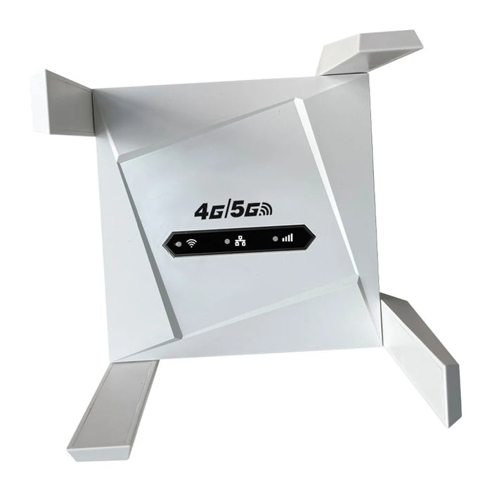 CPF919-E Eurasian Version 4G WiFi Router SIM Card Slot Single LAN Port Router with 4 Antennas - US Plug - 3