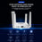 CPF919-E Eurasian Version 4G WiFi Router SIM Card Slot Single LAN Port Router with 4 Antennas - US Plug - 4