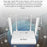 CPE907-E Eurasian Edition 4G LTE WiFi Router 150Mbps Download Speed 4 Antennas SIM Card Router - White / US Plug - 5