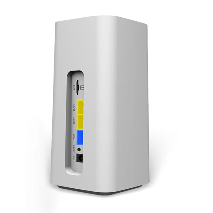 CPF101-E8 Eurasian Version 4G LTE Router Home Office SIM Card Mobile WiFi Hotspot with 3 LAN Ports - EU Plug - 1