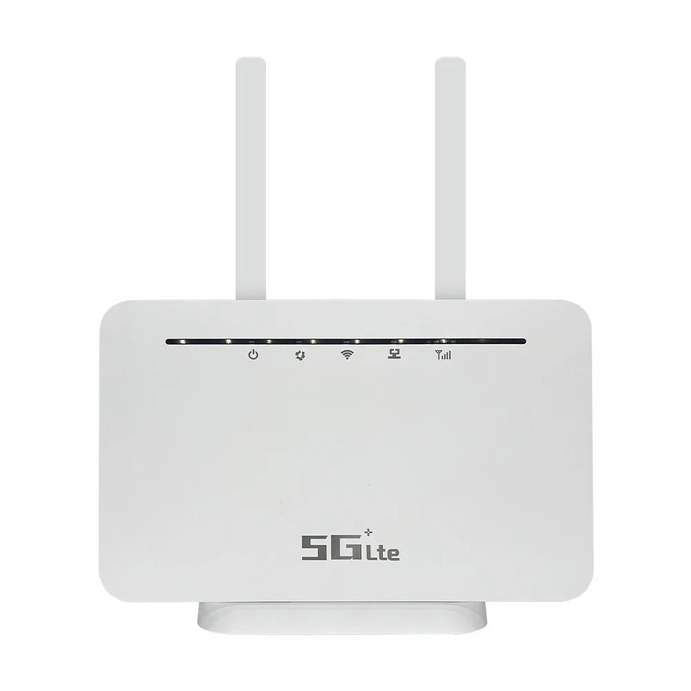 WR700-E Eurasian Version Detachable Antenna Mobile WiFi 4G CPE Router SIM Card 300Mbps Router - EU Plug - 4