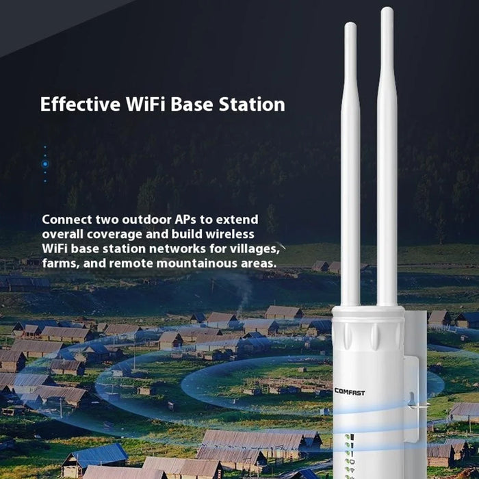 COMFAST CF-EW74 Outdoor AP Dual Band High Power 1200M Wireless WiFi Omnidirectional Coverage Base Station - 6