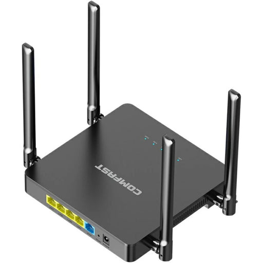 COMFAST CF-N5 V2 1200Mbps WiFi6 Dual Band Wireless Router with Gigabit Ethernet Port and 4 Antennas - 1