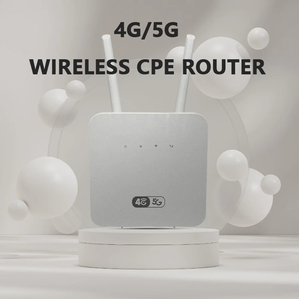 CP116-E Single Port 4G LTE Router CPE with SIM Card Slot 300Mbps Wireless Router, Europe / Asia Version - EU Plug - 2