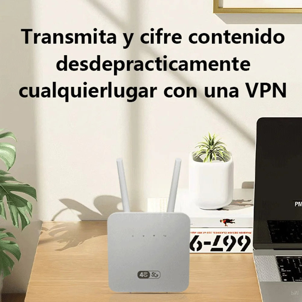 CP116-E Single Port 4G LTE Router CPE with SIM Card Slot 300Mbps Wireless Router, Europe / Asia Version - EU Plug - 5