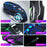 T-WOLF Q13B Wireless Mouse 3 DPI Adjustable Dual Mode Rechargeable 600mAh Battery for Computer / Laptop - Tech Black - 3