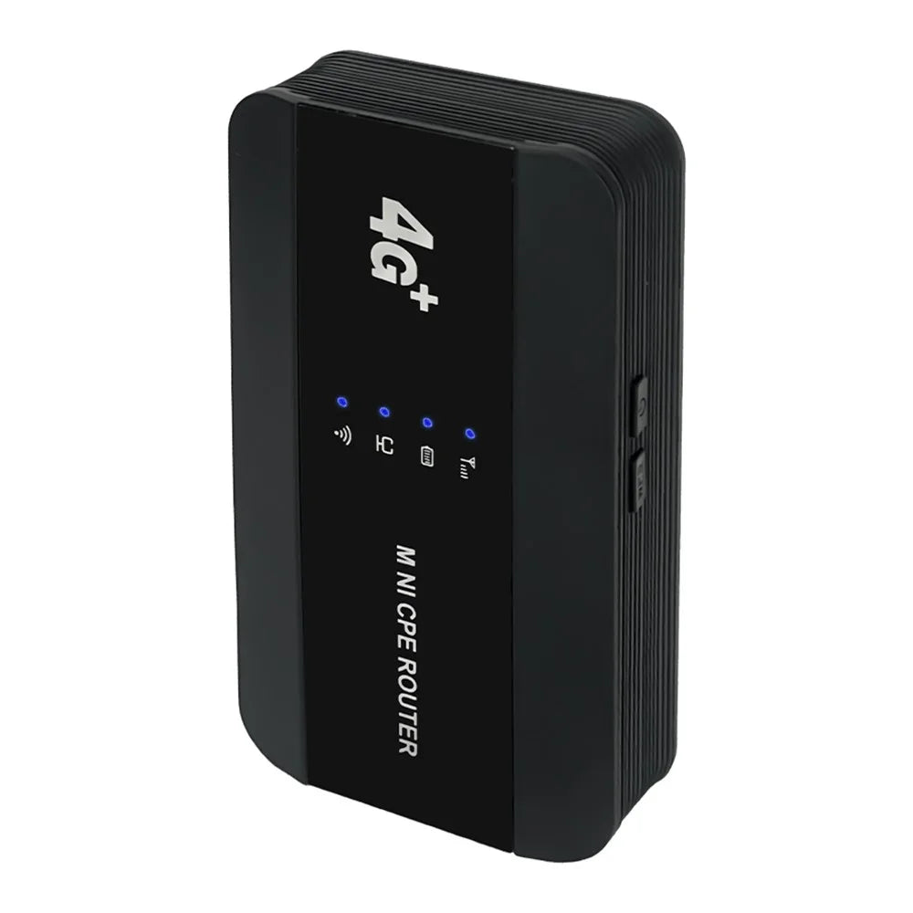 M10-LW 4G Router WiFi Hotspot with RJ45 Port WPS Function SIM Card Slot WIFI6 Portable, American Edition - 2