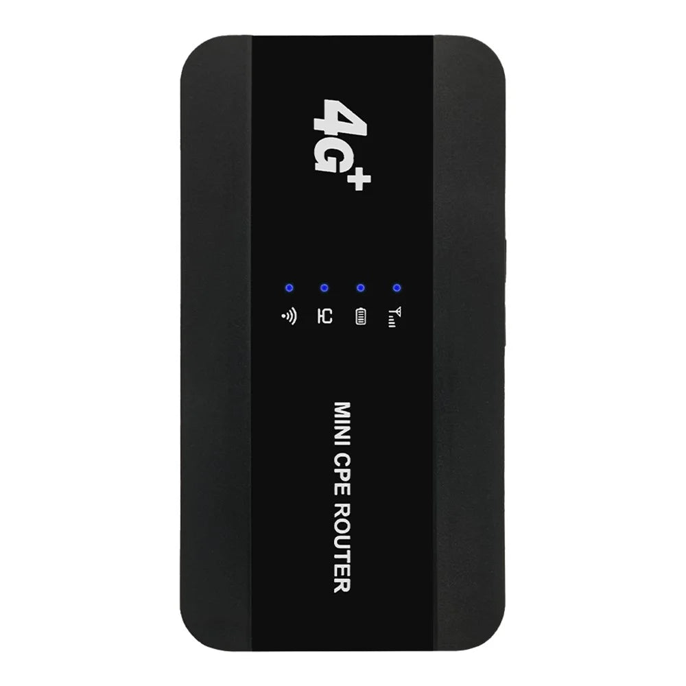 M10-LW 4G Router WiFi Hotspot with RJ45 Port WPS Function SIM Card Slot WIFI6 Portable, American Edition - 3