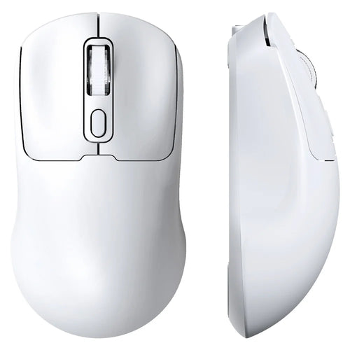 T-WOLF Q3 Wireless Mouse Dual Mode 1600 DPI 4 Buttons Rechargeable Silent Mouse for Laptop / Desktop / Tablet  - White - 1