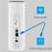 NR500 5G CPE Router with SIM Card Slot 2.4G + 5.8G Dual Band WiFi 6 Gigabit Wireless Repeater, with 4000mAh Battery - US Plug - 6