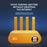 DNXT WR860-E 4 Antennas 4 Ethernet Ports 4G LTE WiFi 6 Router with SIM Card Slot Wireless Repeater (without Battery) - Orange / US Plug - 4