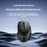 YESIDO KB45 2.4G Wireless Quiet Business Mouse 6 Buttons 4 DPI Wide Side Rest Precise Tracking for Windows  /  Mac  /  Android - Black - 2
