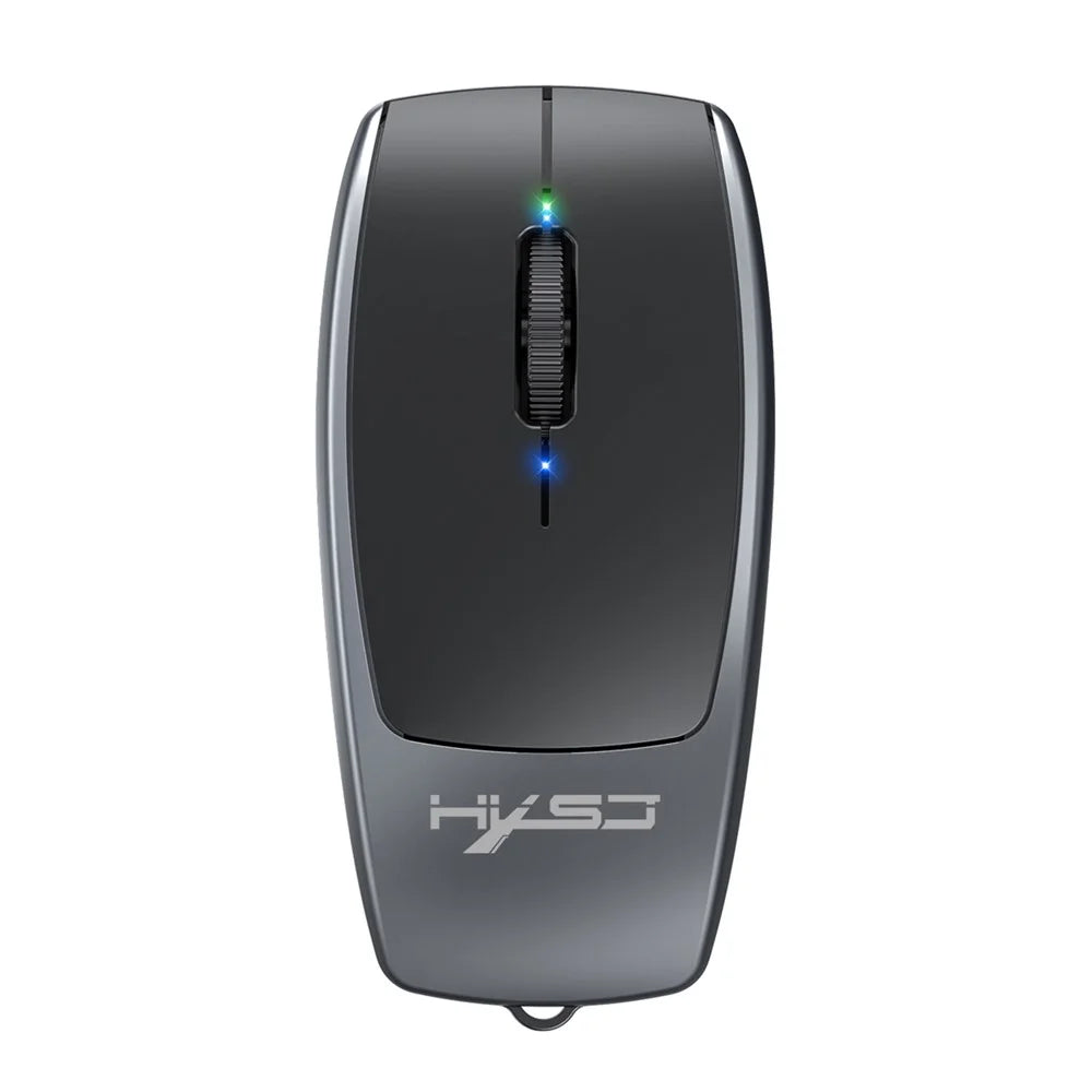 HXSJ M109 2 in 1 For Windows  /  MacOS  /  Linux 3 DPI Adjustable Bluetooth-compatible Wireless Mouse TF Card Reader - Grey - 2