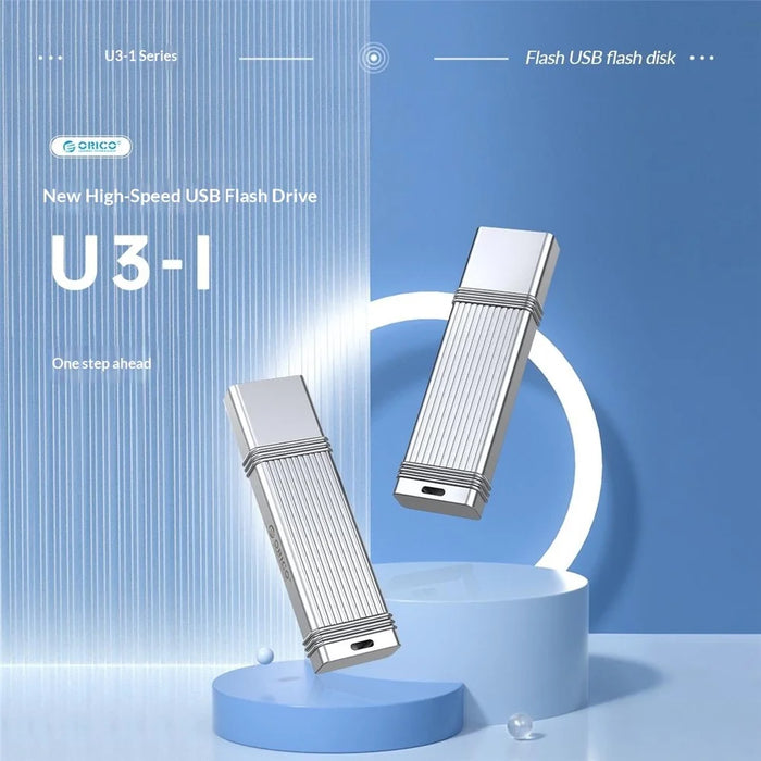ORICO-U3-I-C256G-SV-BP 256GB USB 3.0 Flash Drive High Speed Data Transfer Portable Thumb Stick For Windows MacOS Linux Android - 2