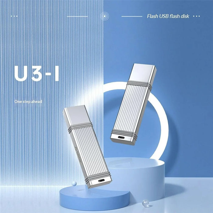 ORICO U3-I-A64G-SV-BP USB 3.0 Flash Drive 64GB High Speed Data Storage Device U Disk for Windows / MacOS / Linux / Android / iPadOS - 2