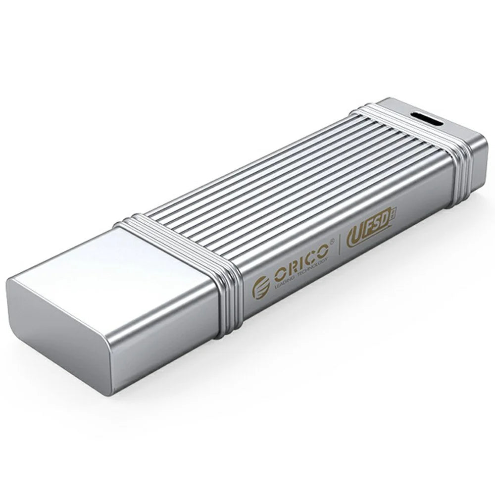 ORICO-UFSD-I-A256G-SV-BP 256GB Flash Drive USB 3.2 Gen1 High Speed Data Transfer For Windows MacOS Linux Android - 1