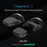 CHEERDOTS 2 Magnetic Pocket Air Mouse Bluetooth-compatible Wireless Touchpad Gaming Mouse with Recording Function - Black - 2