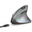 HXSJ T22 Ergonomic Vertical Mouse 2.4G/Bluetooth-compatible Dual Mode 2400DPI Adjustable Mouse - Metallic Gray - 2