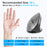 HXSJ T22 Ergonomic Vertical Mouse 2.4G/Bluetooth-compatible Dual Mode 2400DPI Adjustable Mouse - Metallic Gray - 7