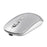 DEVIA Lingo Series Wireless Mouse Bluetooth-compatible / 2.4G Dual Mode 3 DPI Adjustable Silent Mouse - Silver - 1