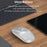 DEVIA Lingo Series Wireless Mouse Bluetooth-compatible / 2.4G Dual Mode 3 DPI Adjustable Silent Mouse - Silver - 5