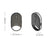 CAPACMOUSE CAP5 Silent Mouse 4 Adjustable DPI Bluetooth-compatible 5.2/2.4G/USB-C 3 Modes Mini Mouse for PC Laptop Notebook - Black - 7