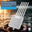 HW3000L 3000Mbps WiFi 6 Outdoor Access Point IP67 Waterproof 2.4 / 5G Dual Band High Gain Antenna POE Router - White Antenna - 4