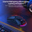 YESIDO KB46 Wireless Gaming Mouse 2.4G / Bluetooth-compatible / USB Wired Mouse with RGB Backlit - Black - 2