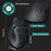 JOMAA JOM001 Wireless Vertical Mouse 2.4G  /  Bluetooth-compatible Tri-mode LED Display Ergonomic Rechargeable Mouse for Office - Black - 6